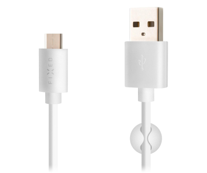 Kabel FIXED Kabel USB/USB-C 2m biały FIXD-UC2M-WH